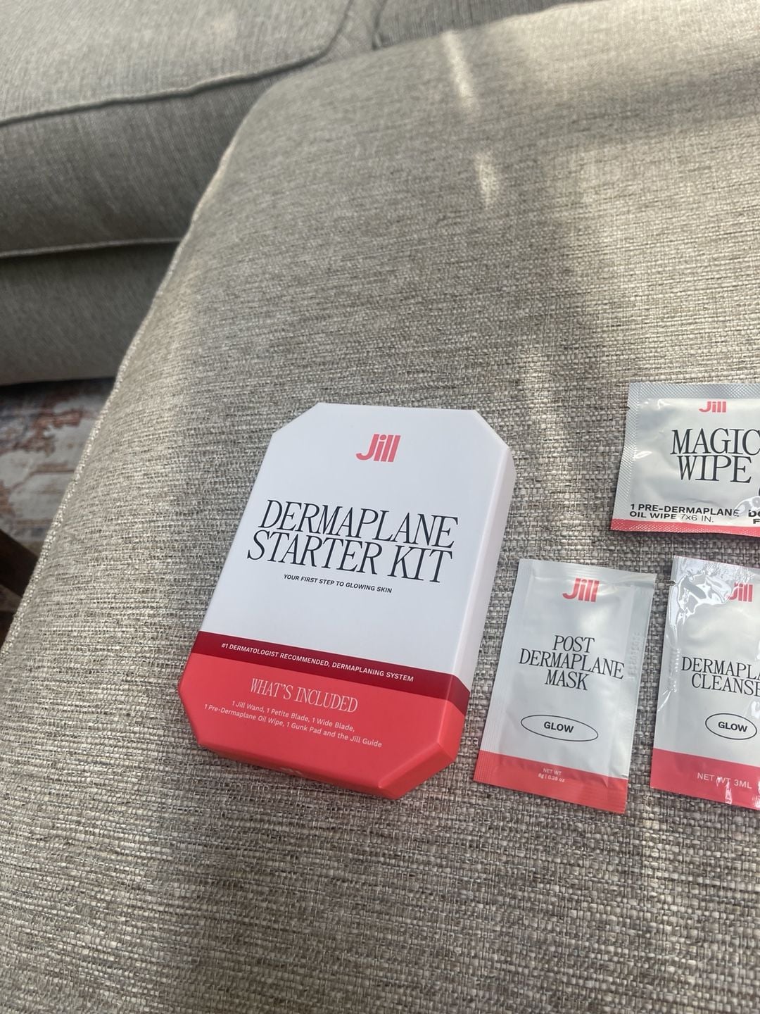 Jill Dermaplane Starter Kit and Hair ID Spray Set 6