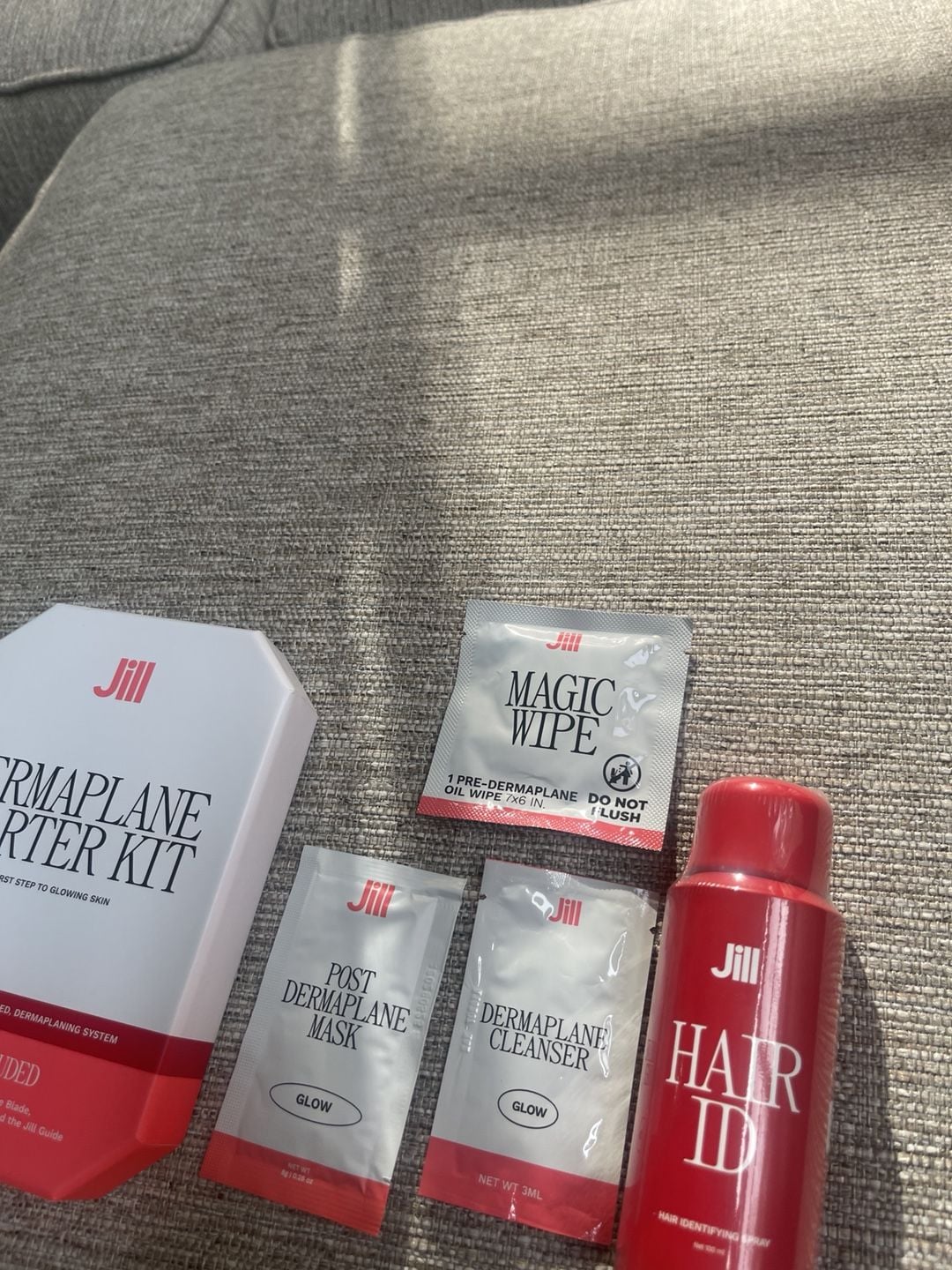 Jill Dermaplane Starter Kit and Hair ID Spray Set 7