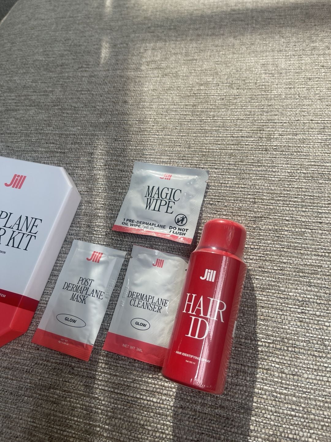 Jill Dermaplane Starter Kit and Hair ID Spray Set 9