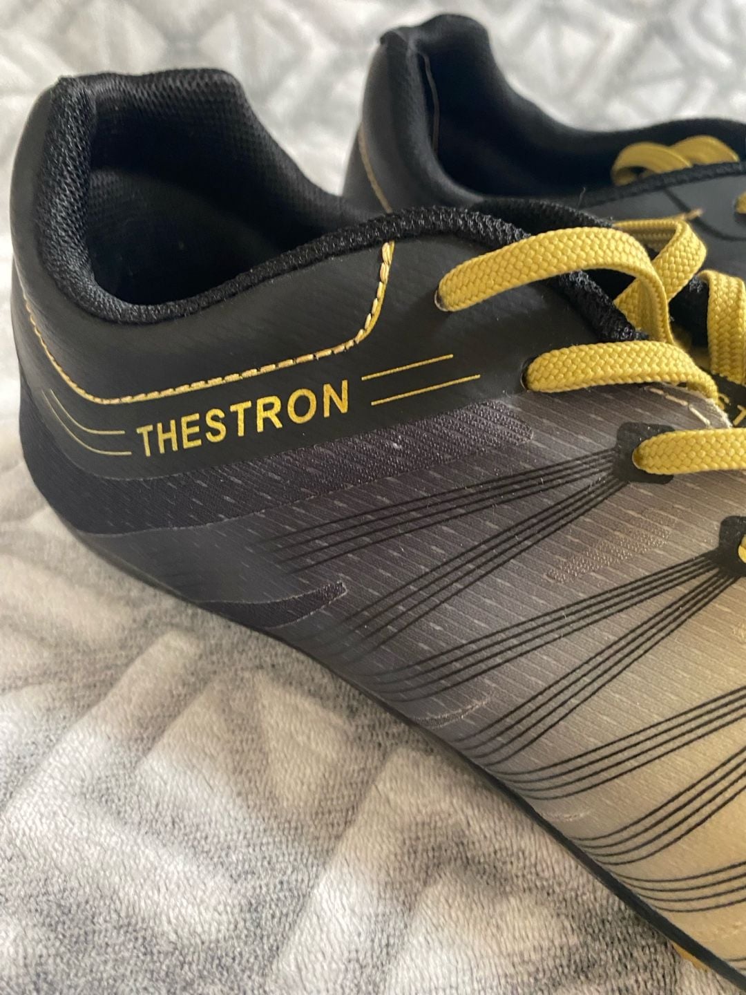 Thestron Track Shoes Gold Black 3