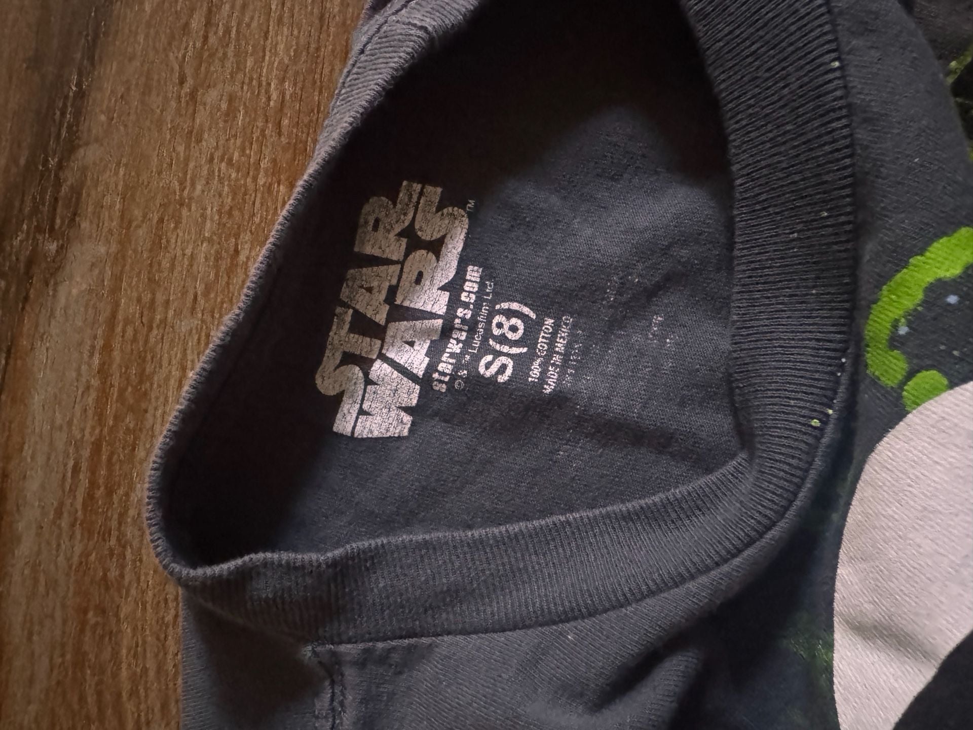 Star Wars Stormtrooper Graphic T-Shirt Size S (8) Gray Cotton 3
