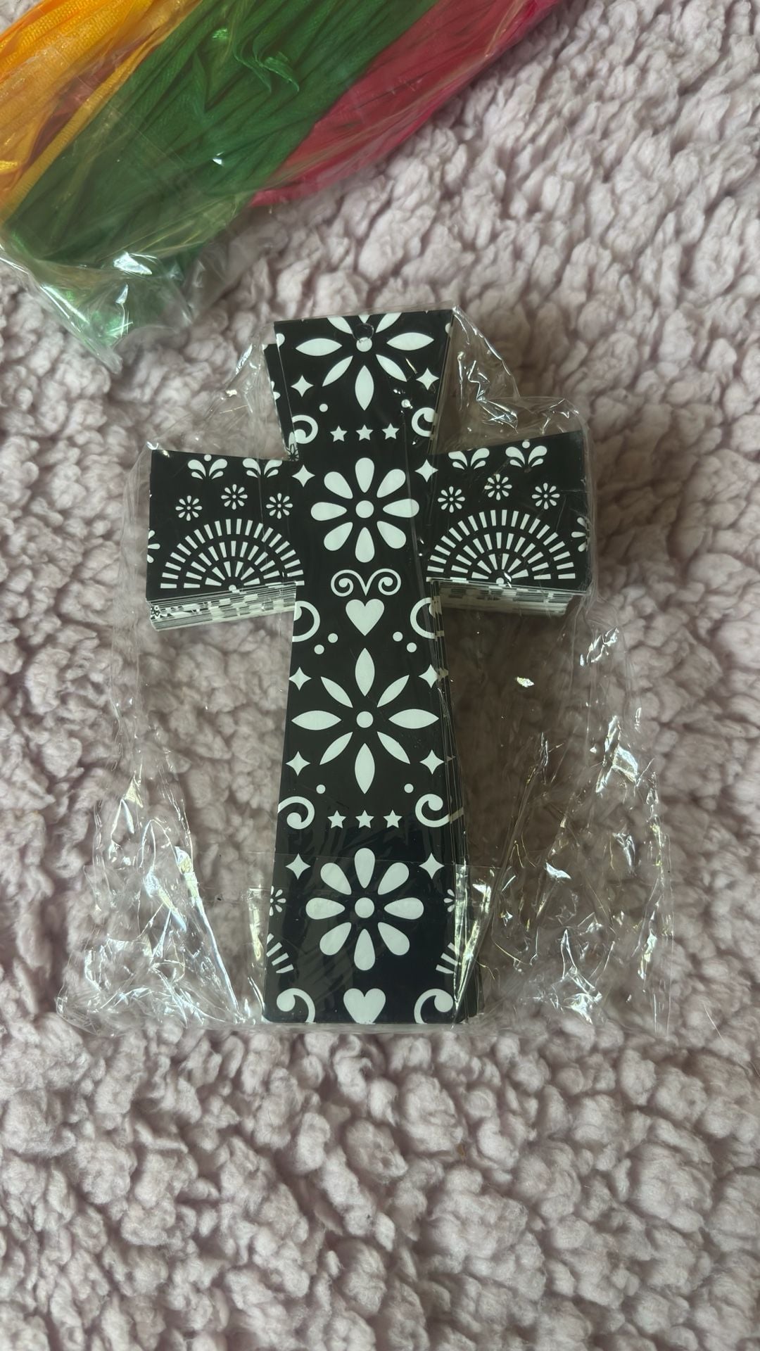 Gersoniel 72 Pcs Day of The Dead Cross Halloween Supplies 1