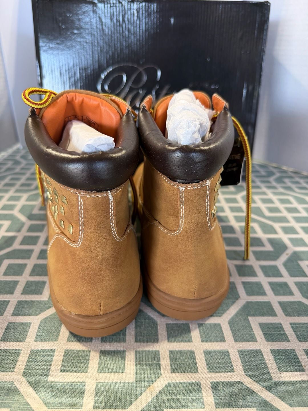 Pastry Boots Brown Synthetic Leather 7