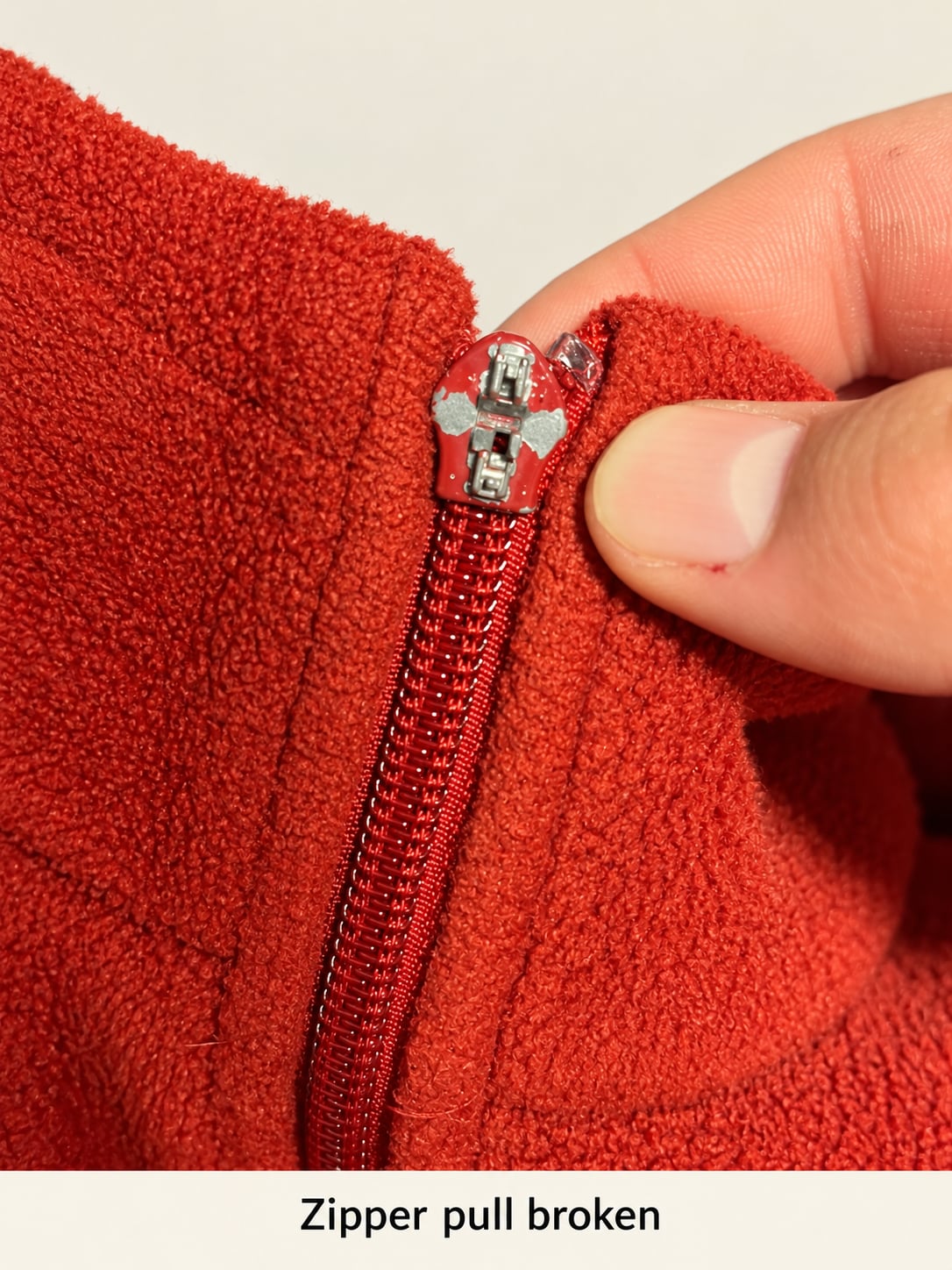 Columbia Fleece Pullover Red 3