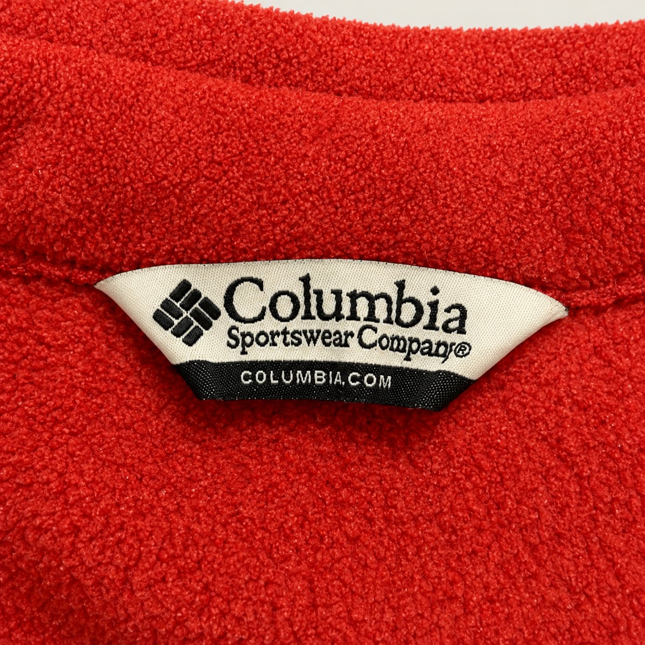 Columbia Fleece Pullover Red 5