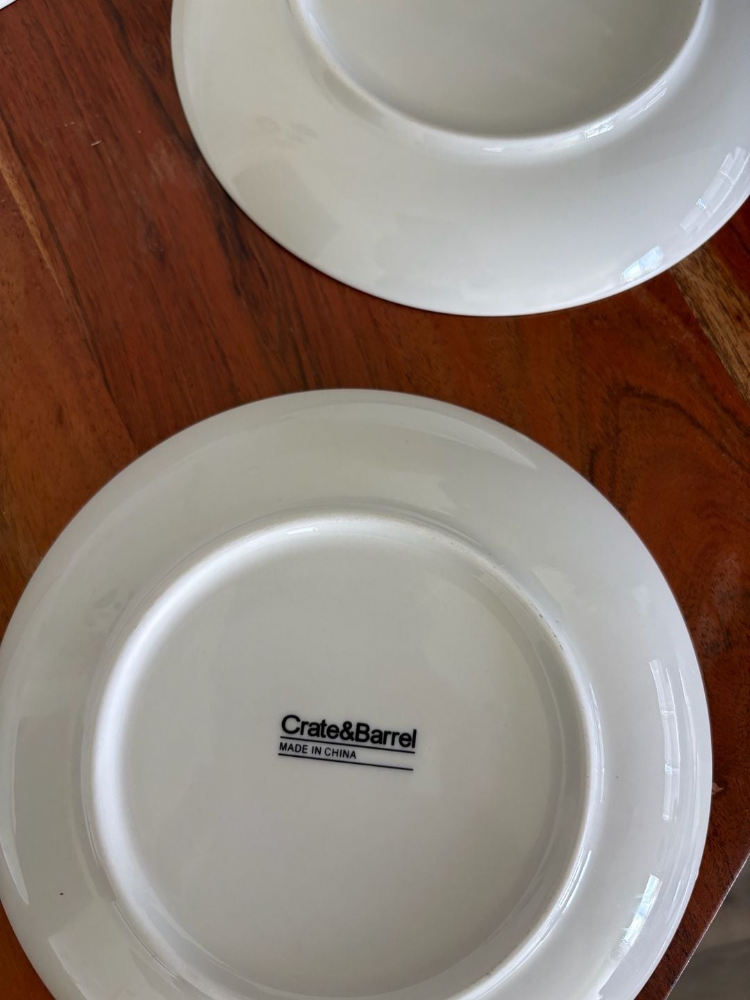 Crate and Barrel Novelty Party Plates 6.5 inches Set of 5 8