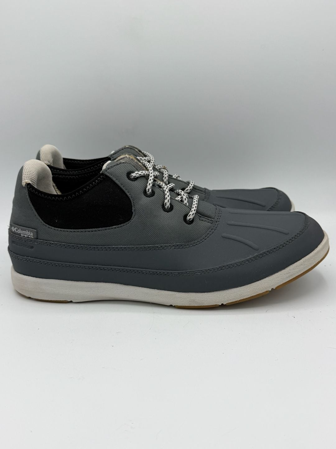 Columbia PFG Women’s 9 Waterproof Duck Shoes Gray Fishing Outdoor Techlite 7