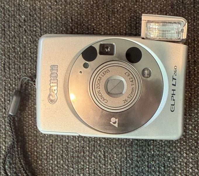 Canon ELPH LT260 APS Film Camera with Box Case and Manual 6