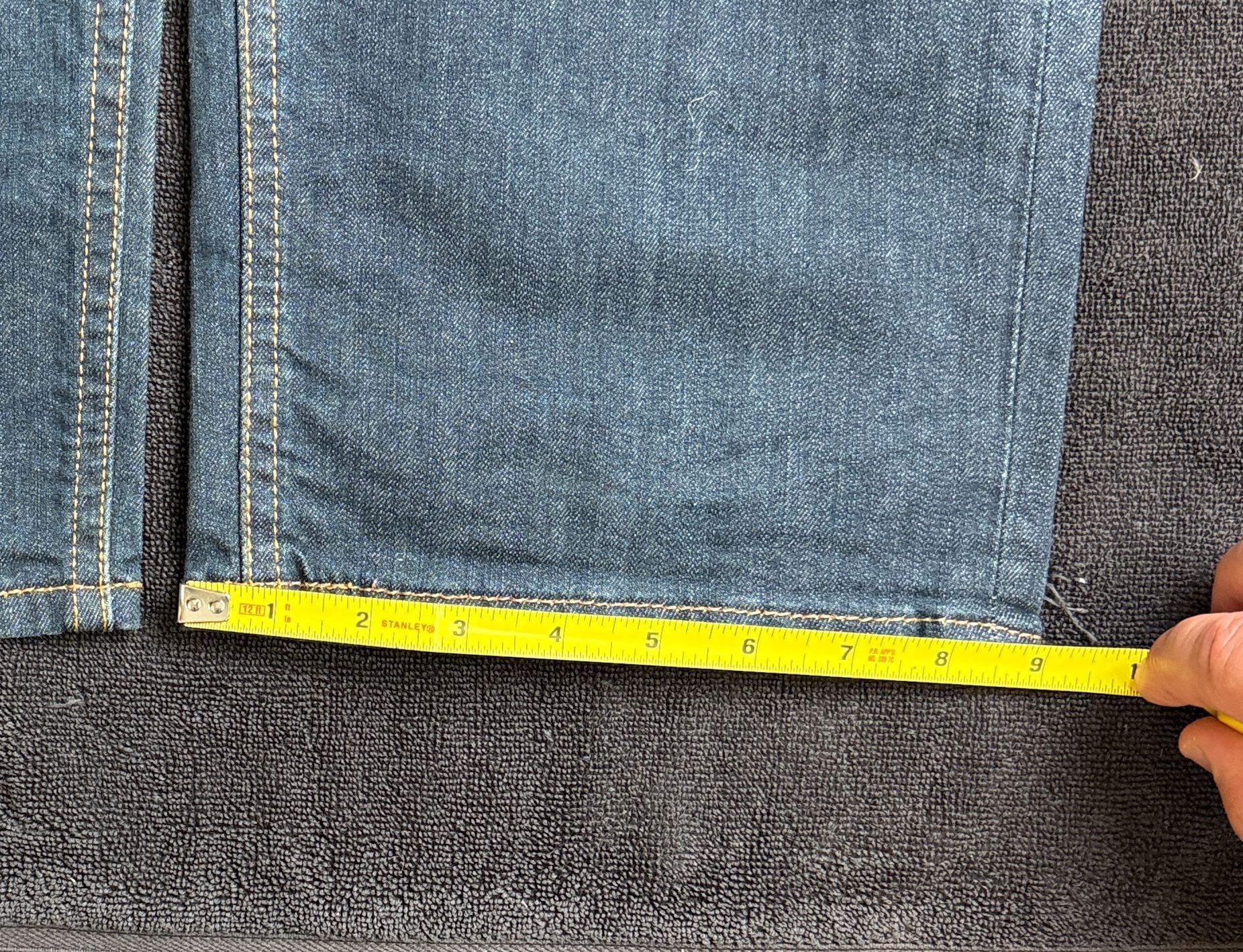 Levi's 541 Athletic Fit Jeans 40x30 Blue Denim Straight Leg 6
