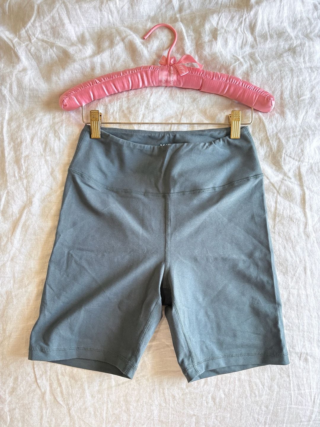MATE the Label Organic Stretch Biker Short in Forest Size M 5