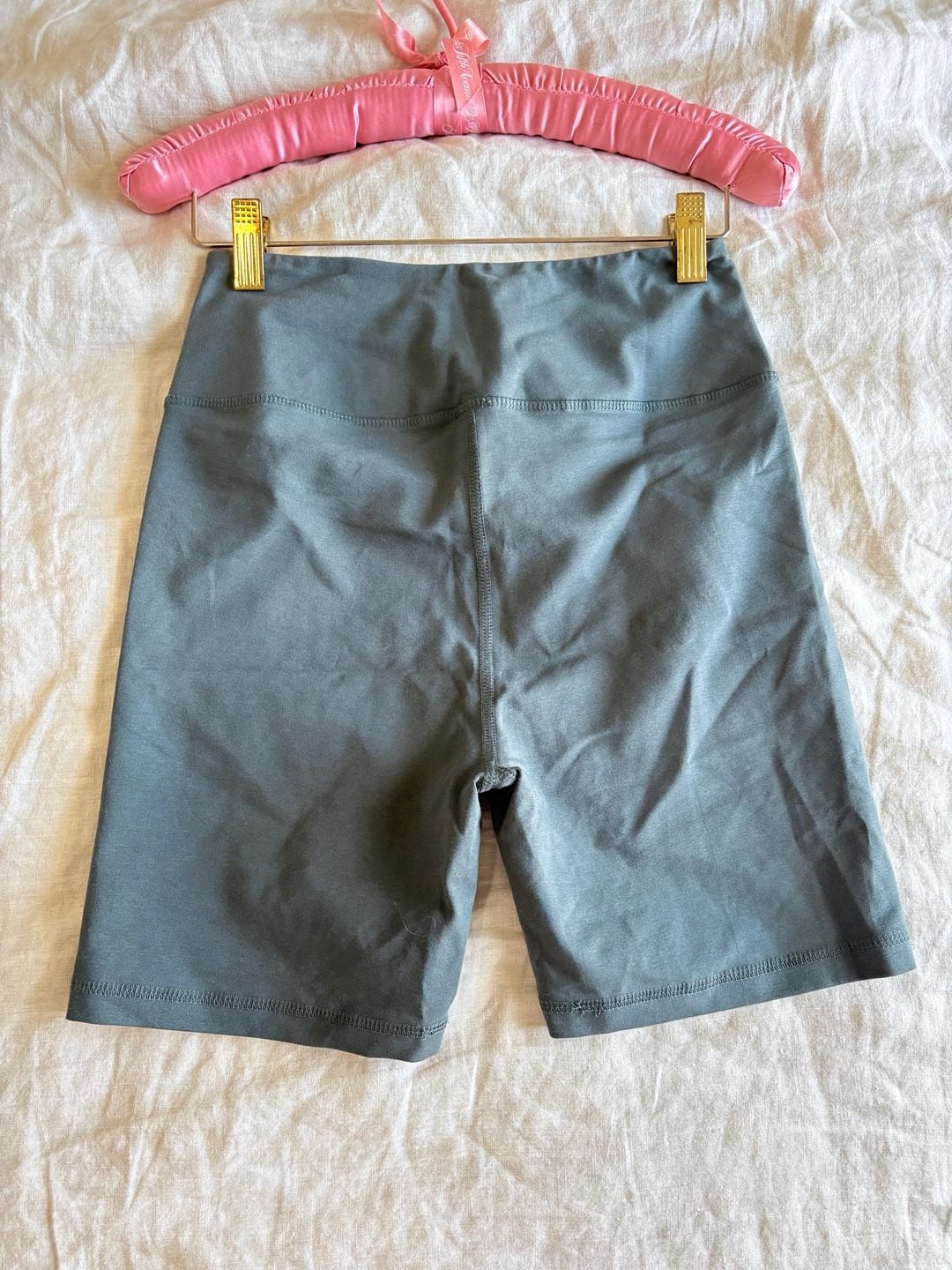MATE the Label Organic Stretch Biker Short in Forest Size M 7