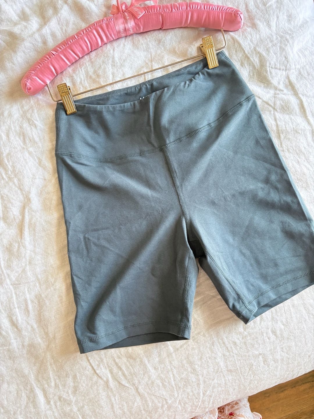 MATE the Label Organic Stretch Biker Short in Forest Size M 9