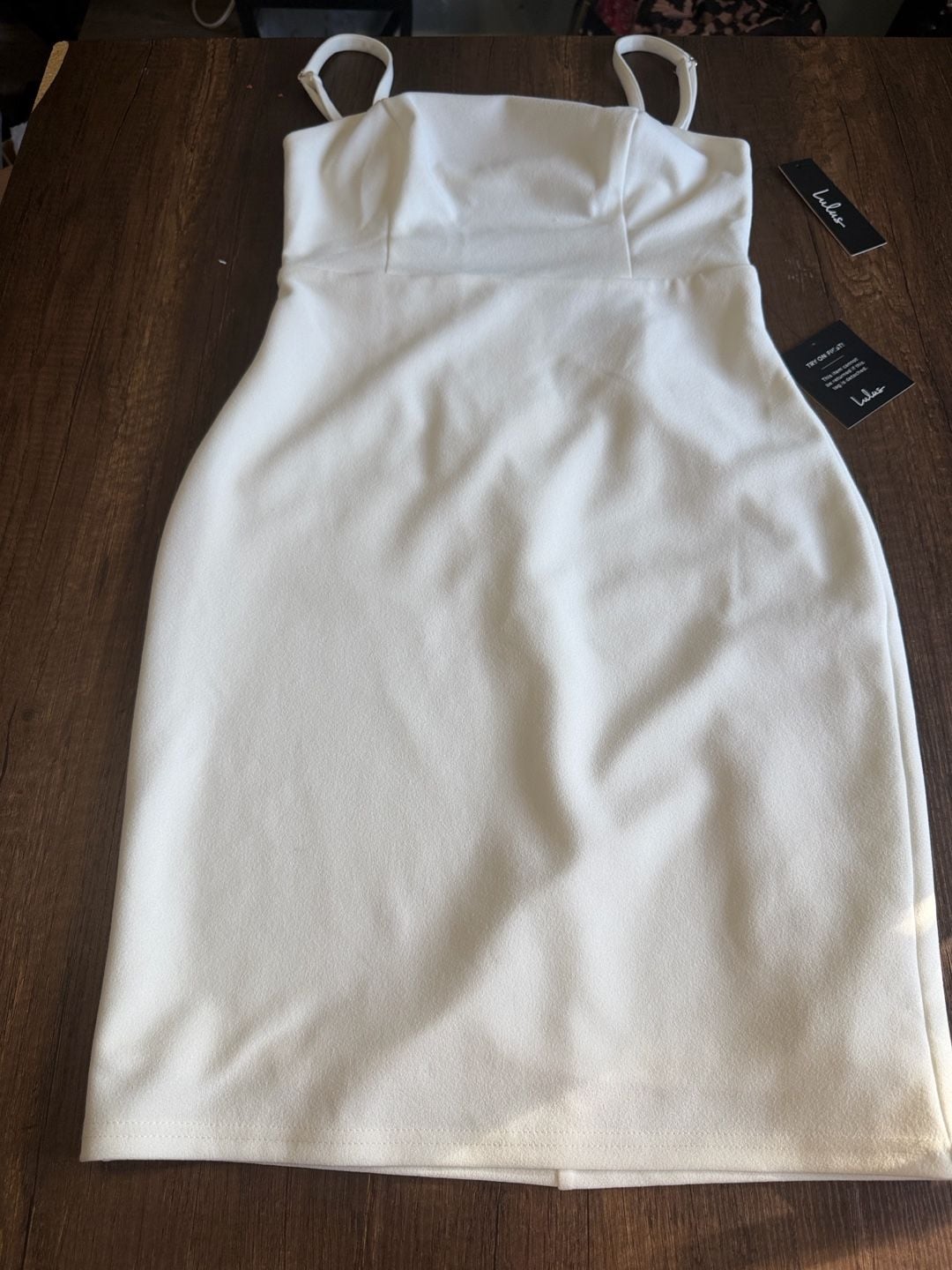 Lulus White Bodycon Midi Dress 2