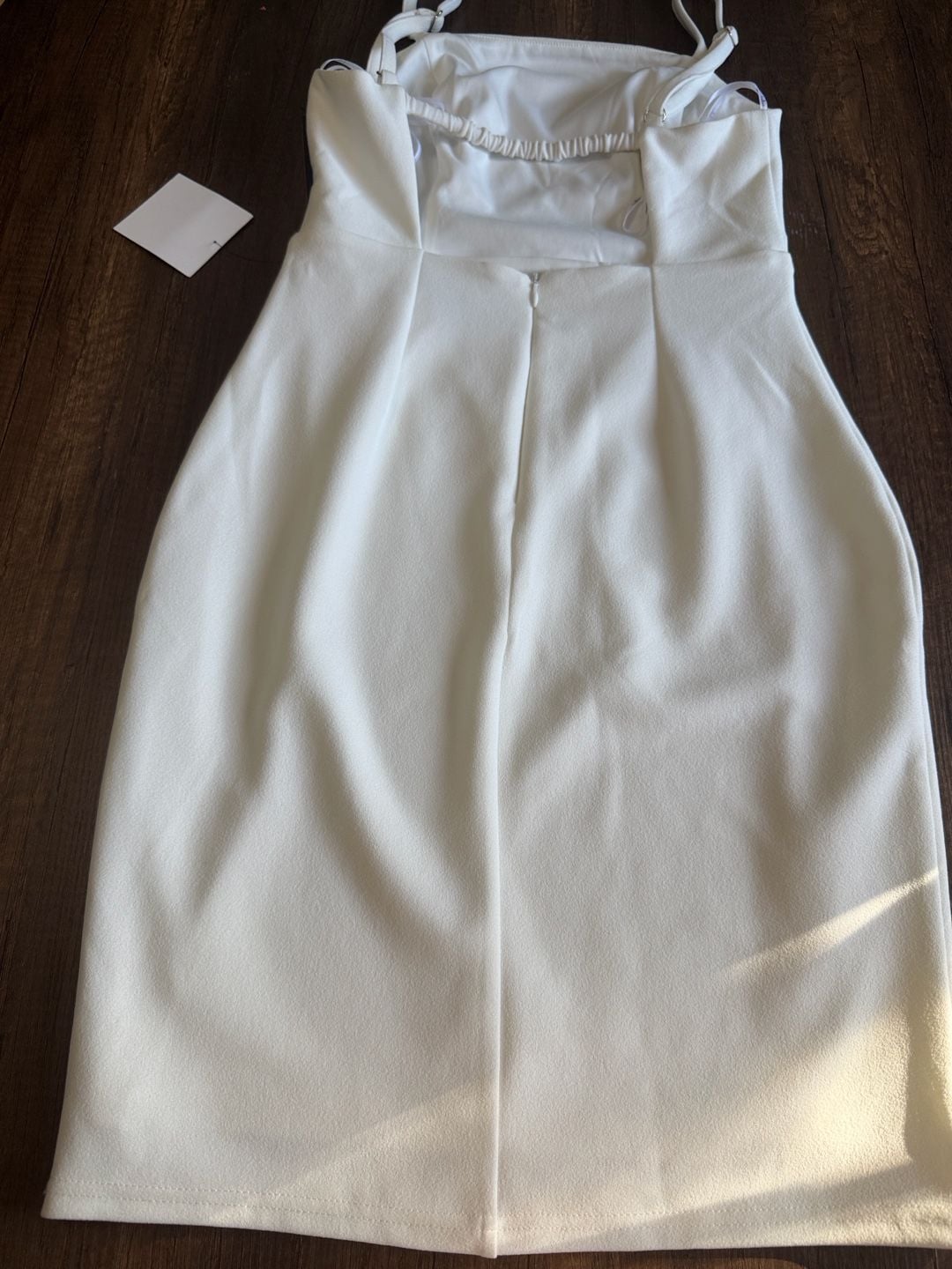 Lulus White Bodycon Midi Dress 8