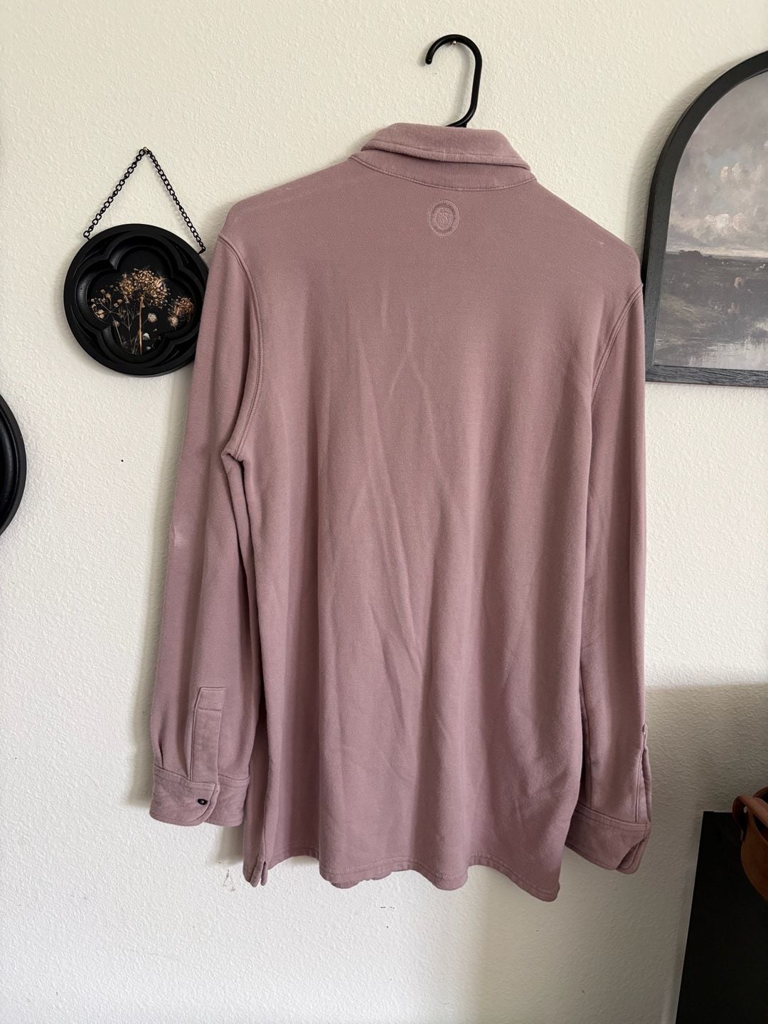Victoria's Secret Button Up Shirt Size S Pink Long Sleeve 7