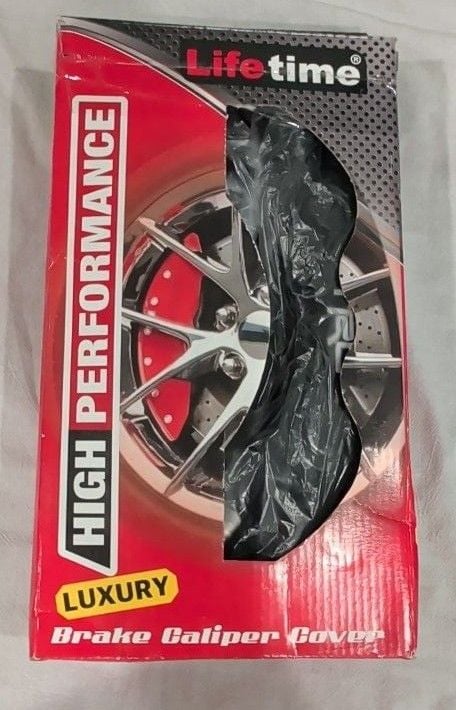 Toyota TRD Brake Caliper Covers Black High Performance 1