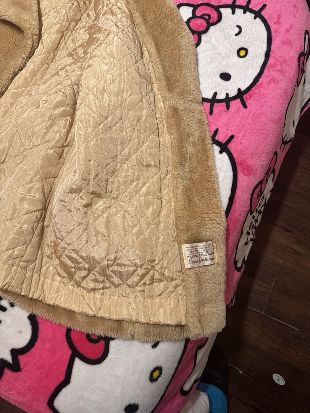 Faux Fur Double Breasted Coat 3