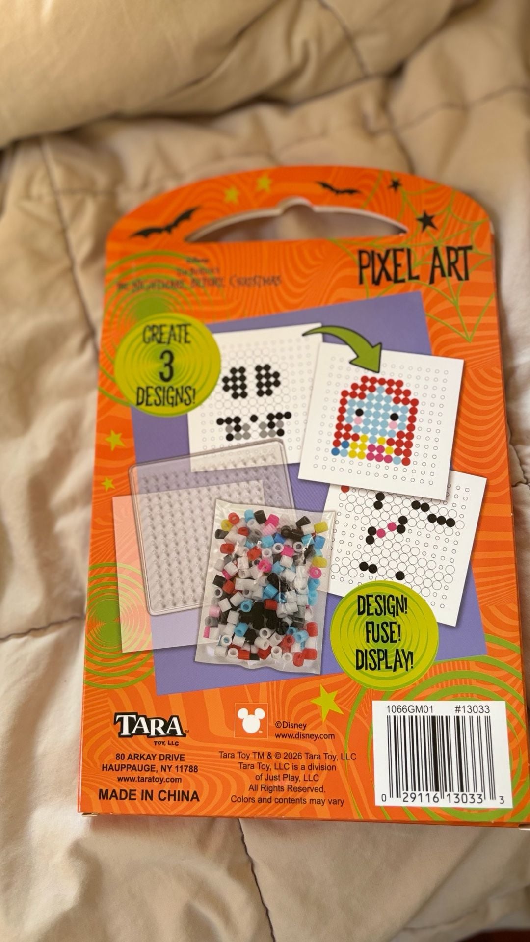 Disney The Nightmare Before Christmas Pixel Art Fuse Bead Kit 2
