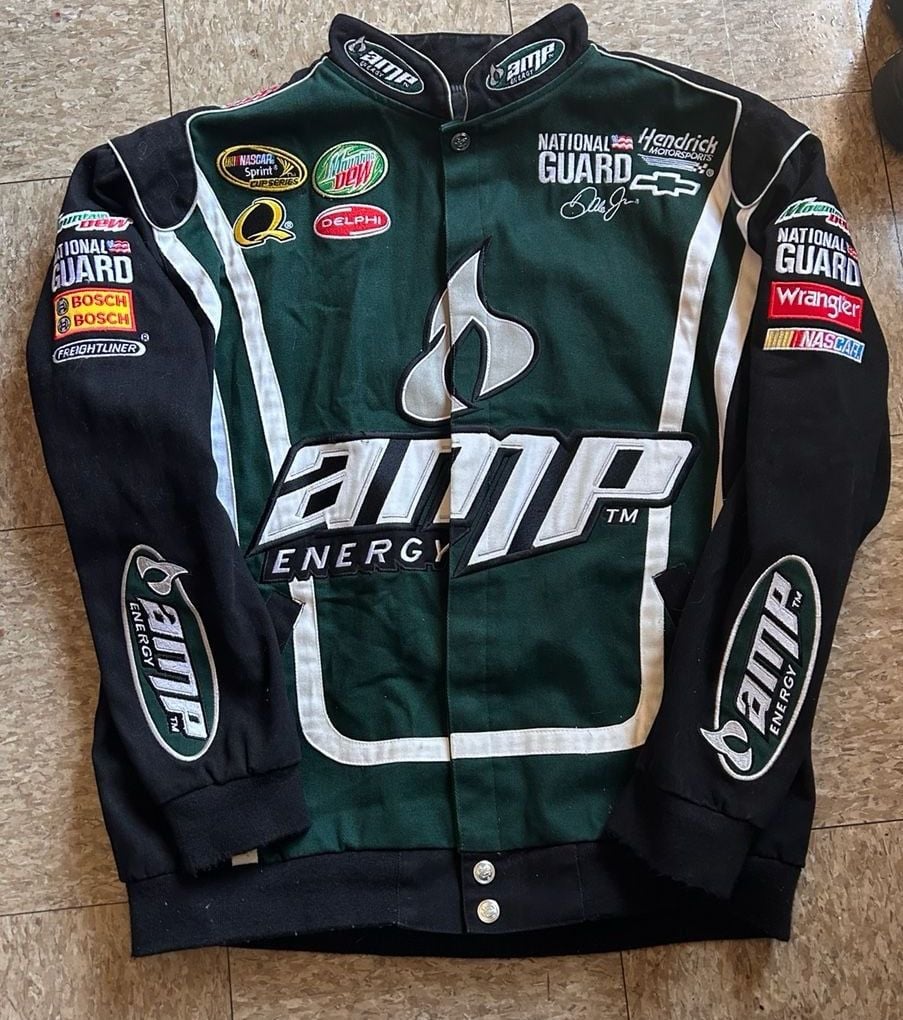 Chase Authentics Dale Earnhardt Jr AMP Energy NASCAR Racing Jacket 2