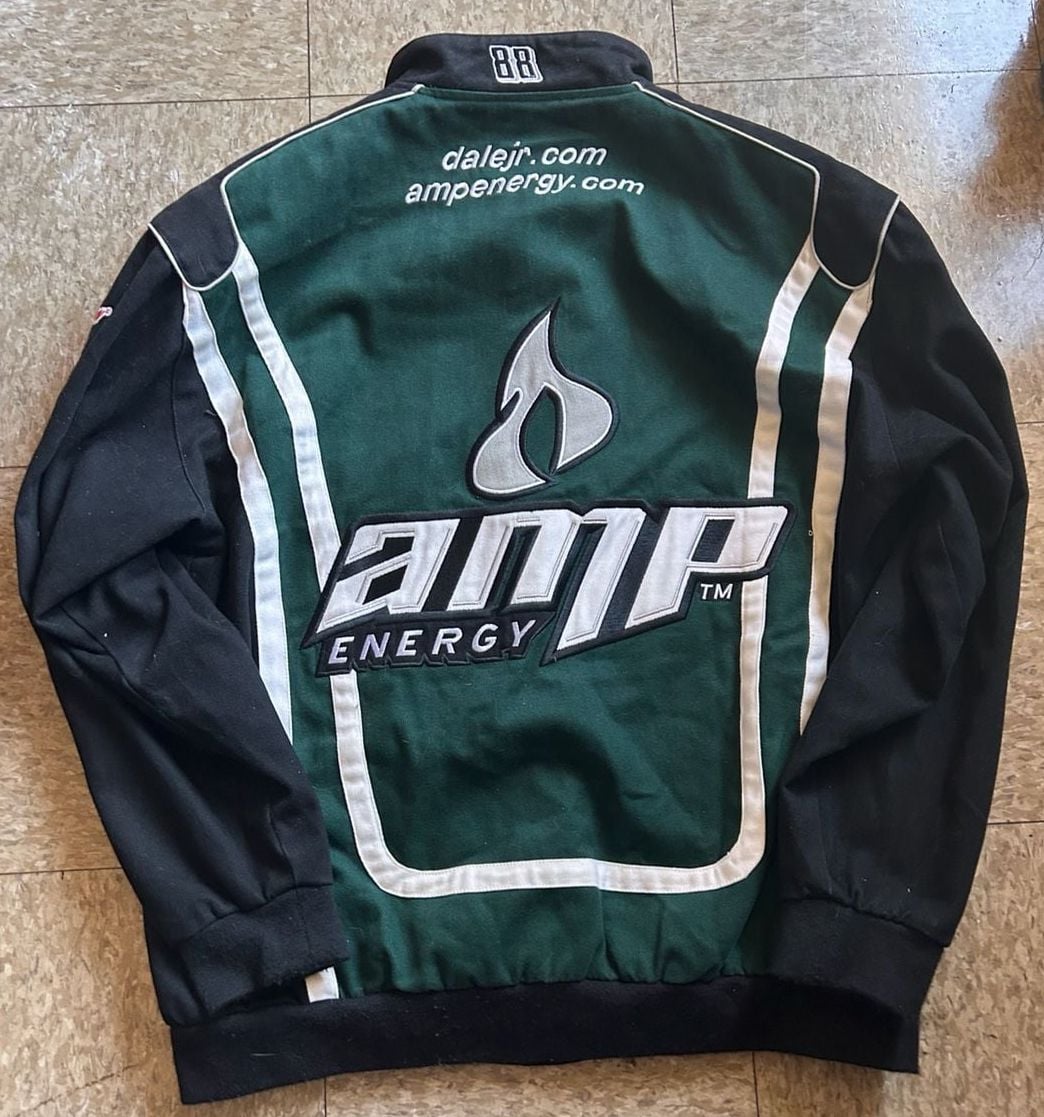 Chase Authentics Dale Earnhardt Jr AMP Energy NASCAR Racing Jacket 4