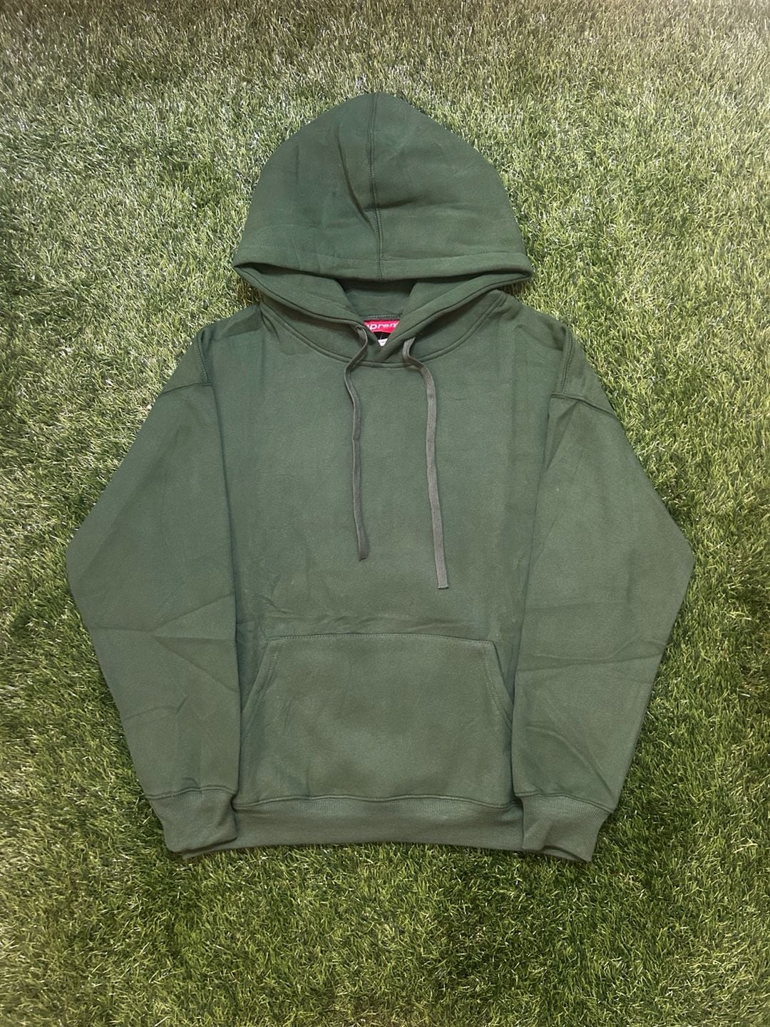 Supreme Hooded Sweatshirt Green 2