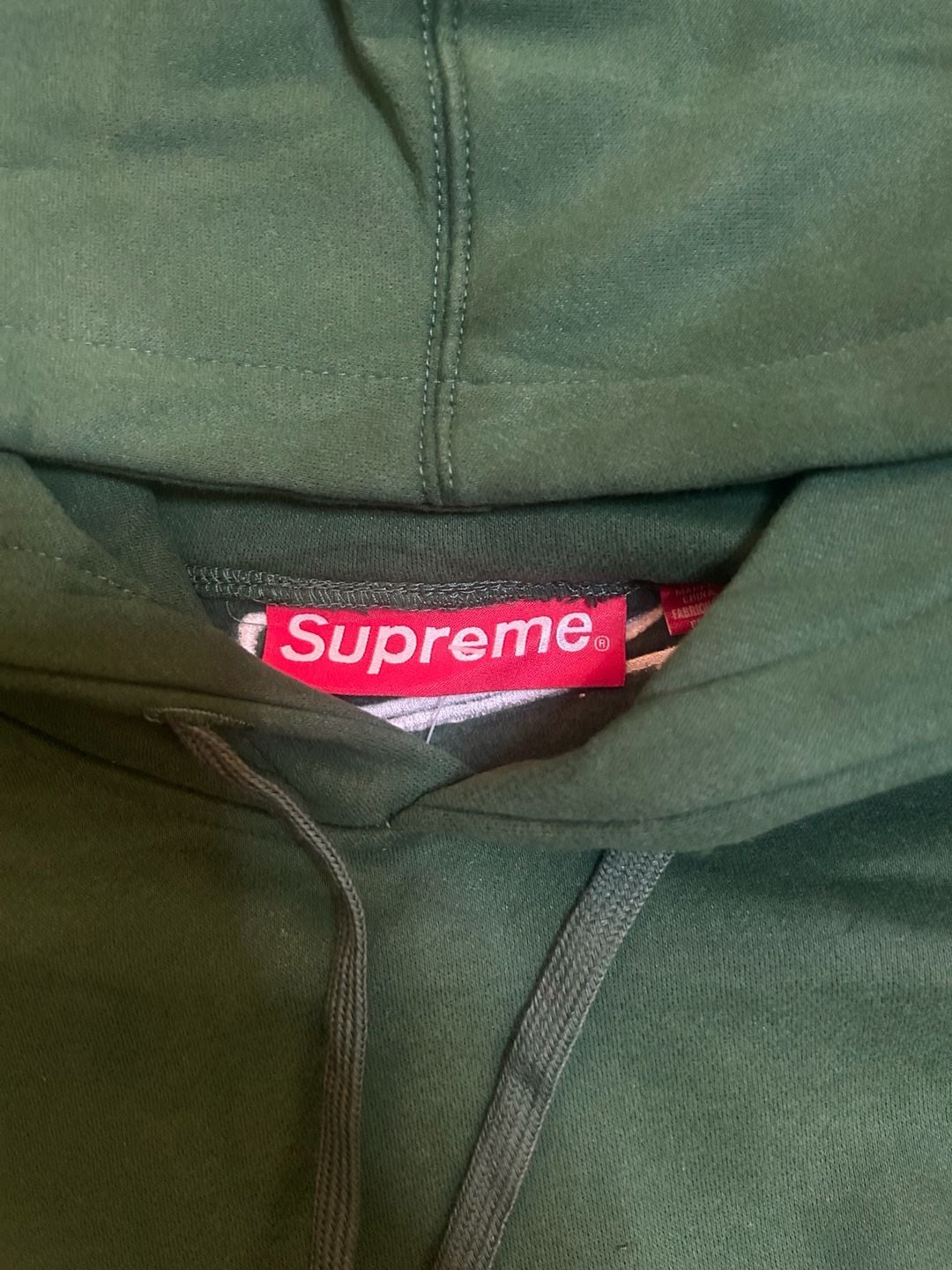 Supreme Hooded Sweatshirt Green 4