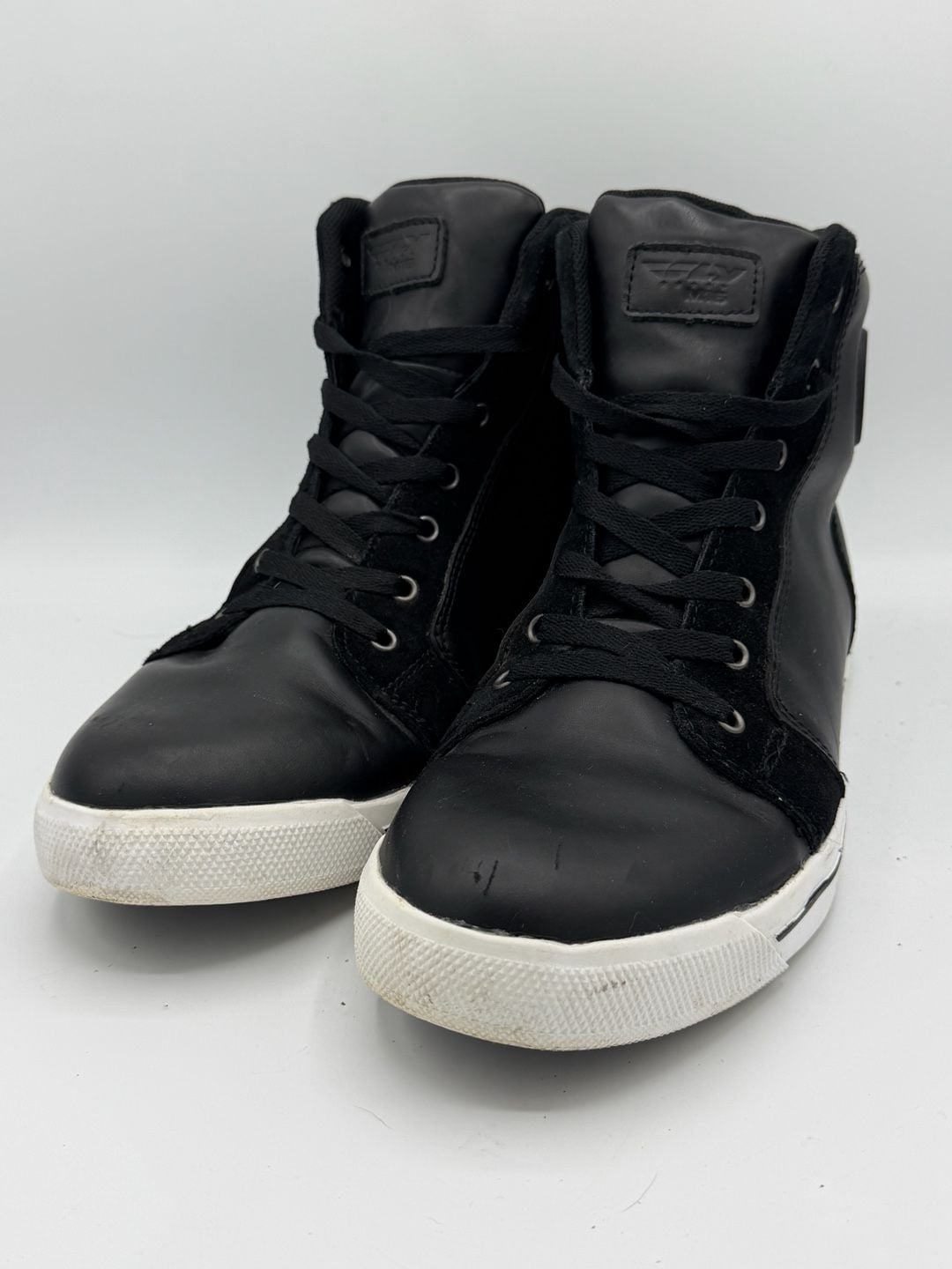 FLY Racing M16 Men’s Size 10 Black High Top Motorcycle Casual Sneakers Shoes 2
