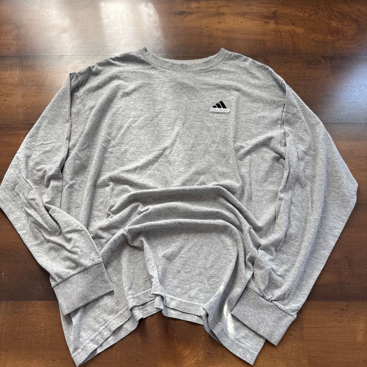 Adidas Long Sleeve T-Shirt Gray 2