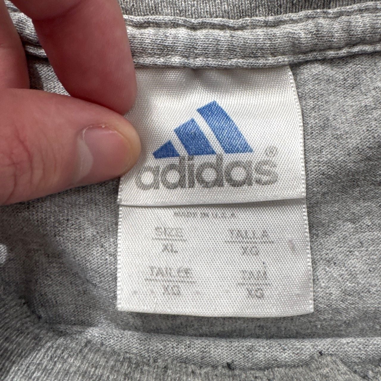 Adidas Long Sleeve T-Shirt Gray 4