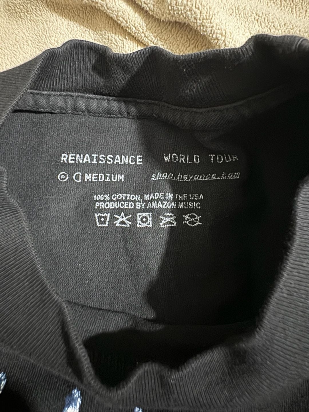 Beyonce Renaissance World Tour Graphic T-Shirt Black 4