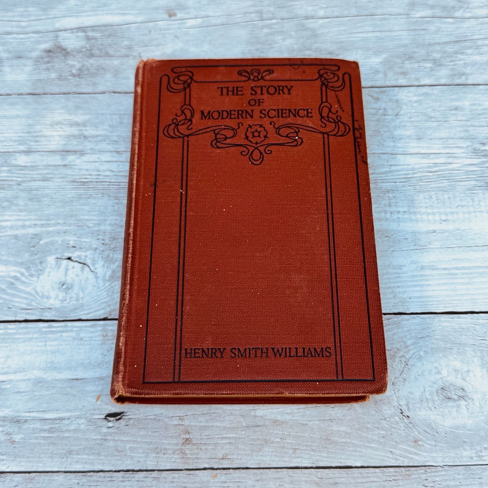 Antique The Story of Modern Science Volume X Man and the Magic of Medicine Henry Smith Williams Hardcover 1