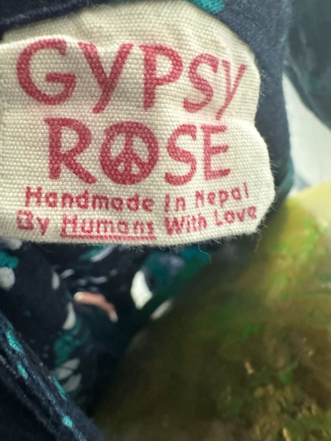 Gypsy Rose Tie Dye Cotton Overall Dress Maxi Skirt Blue Teal 4