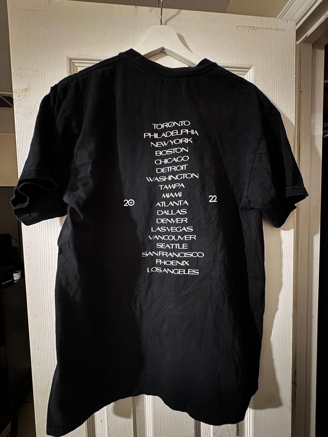 The Weeknd After Hours Til Dawn Tour T-Shirt L Black 3