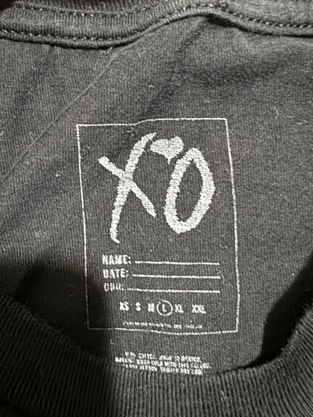 The Weeknd After Hours Til Dawn Tour T-Shirt L Black 4