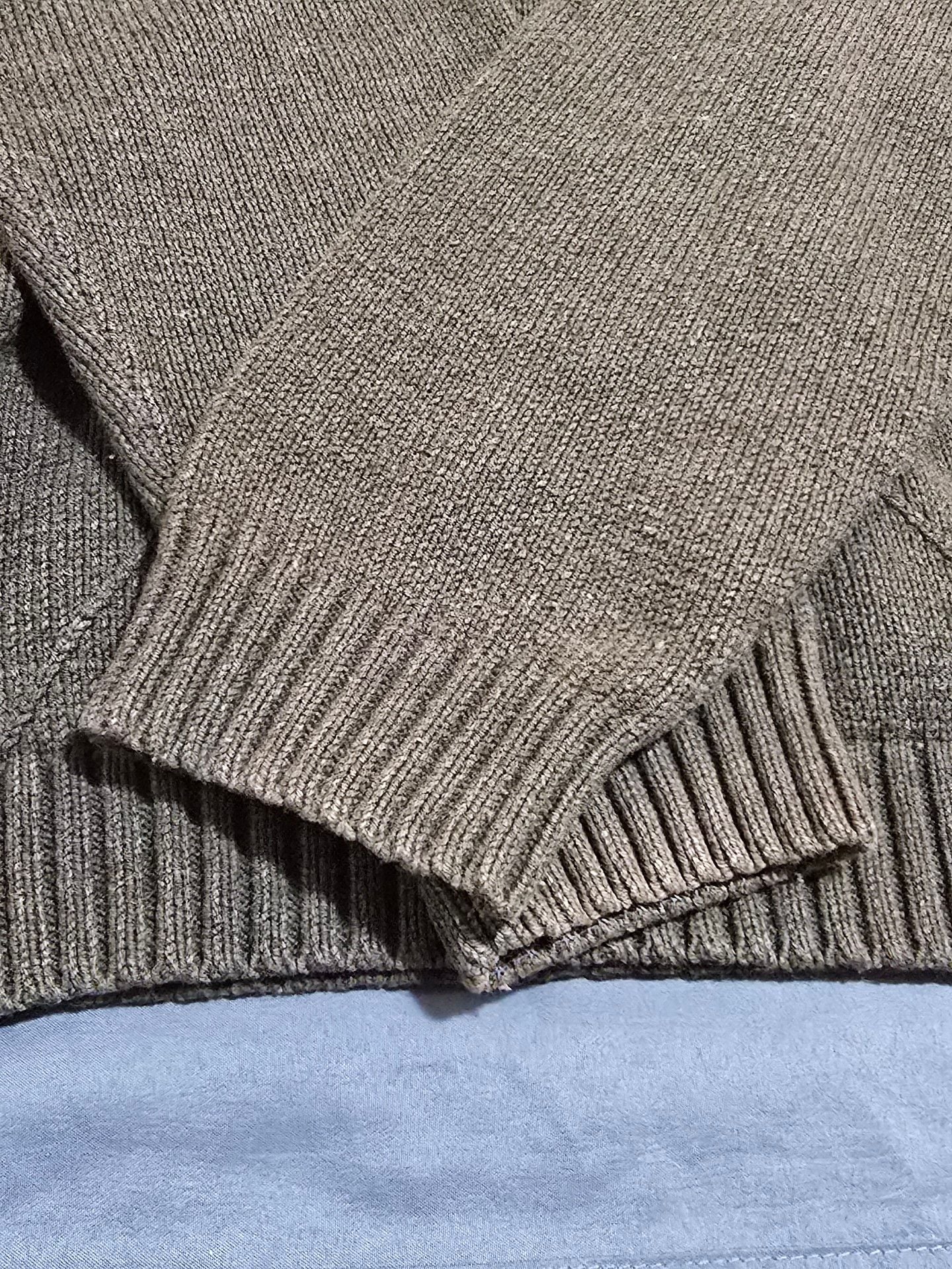Arrow Sweater Size M Green Diamond Knit Cotton Blend 4