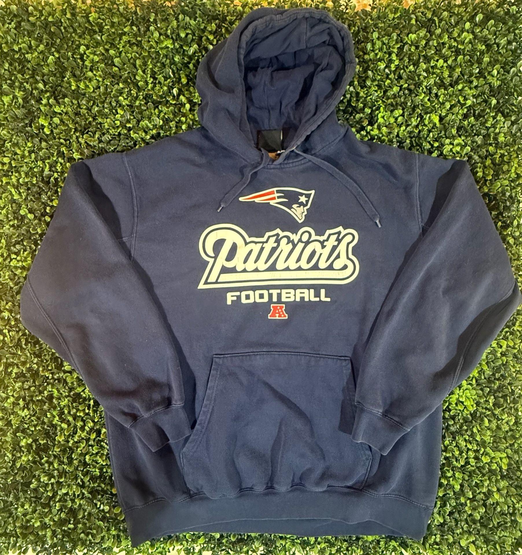 NFL Team Apparel New England Patriots Hoodie Blue 2