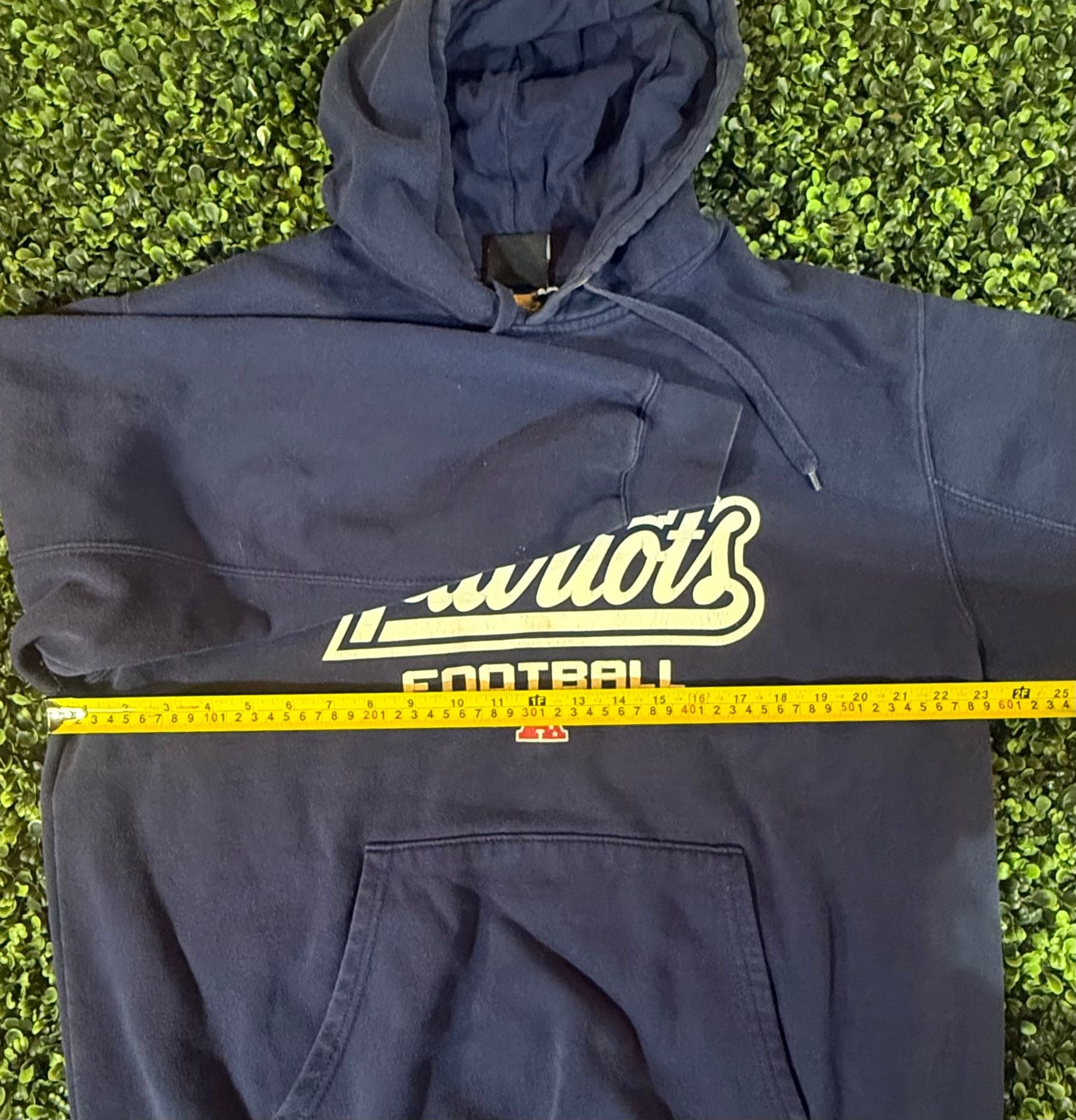 NFL Team Apparel New England Patriots Hoodie Blue 5