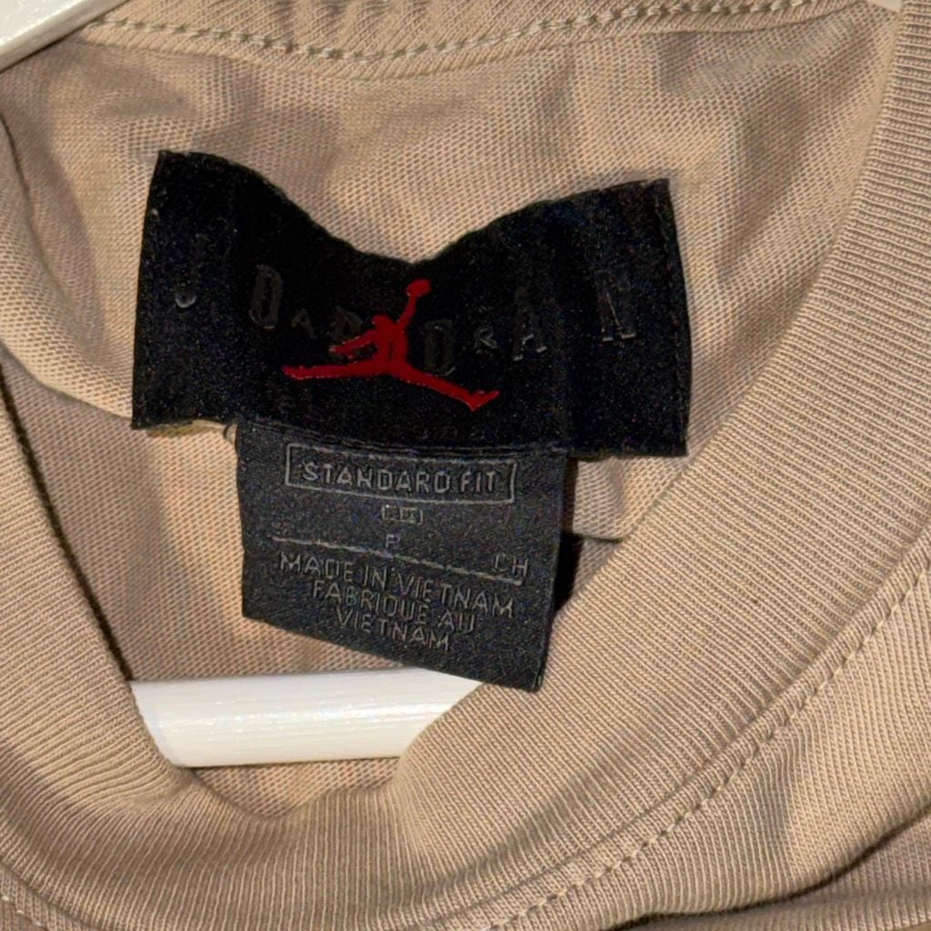 Jordan x Travis Scott Cactus Jack T-Shirt Tan 3