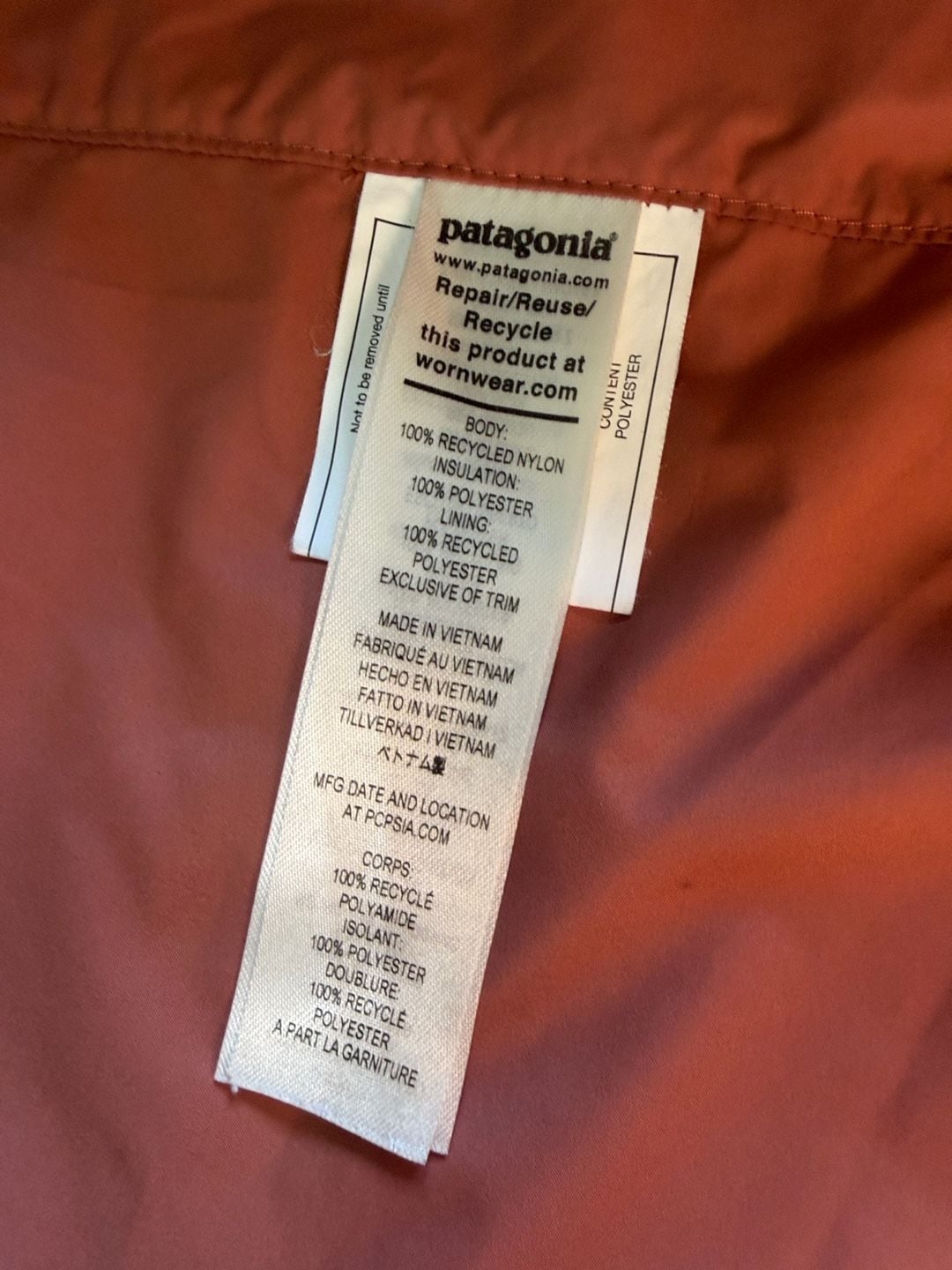 Patagonia Quilted Down Jacket Pink 11