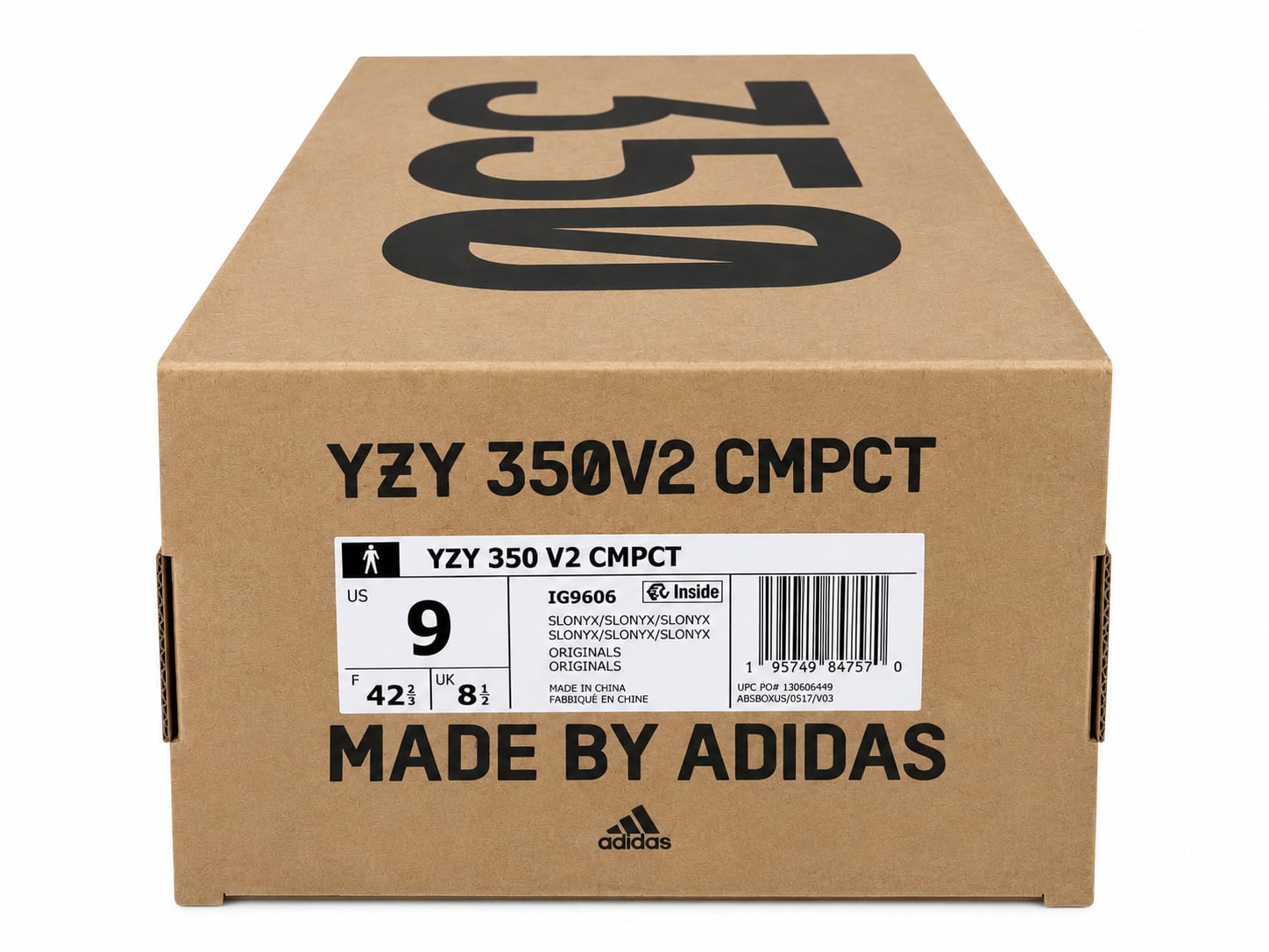Adidas Yeezy Boost 350 V2 CMPCT Slate Carbon 5