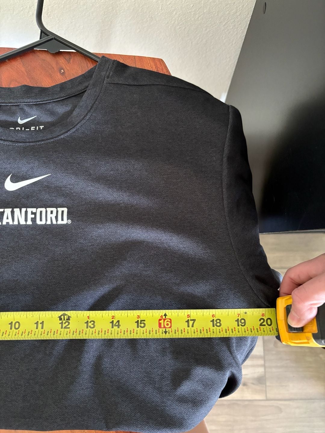 Nike Stanford Dri-FIT T-Shirt Size L Black 9