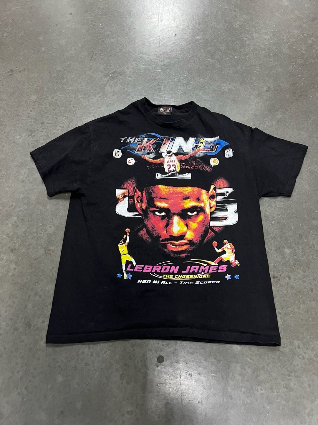 Obruz LeBron James The King T-Shirt Size XL Black 1