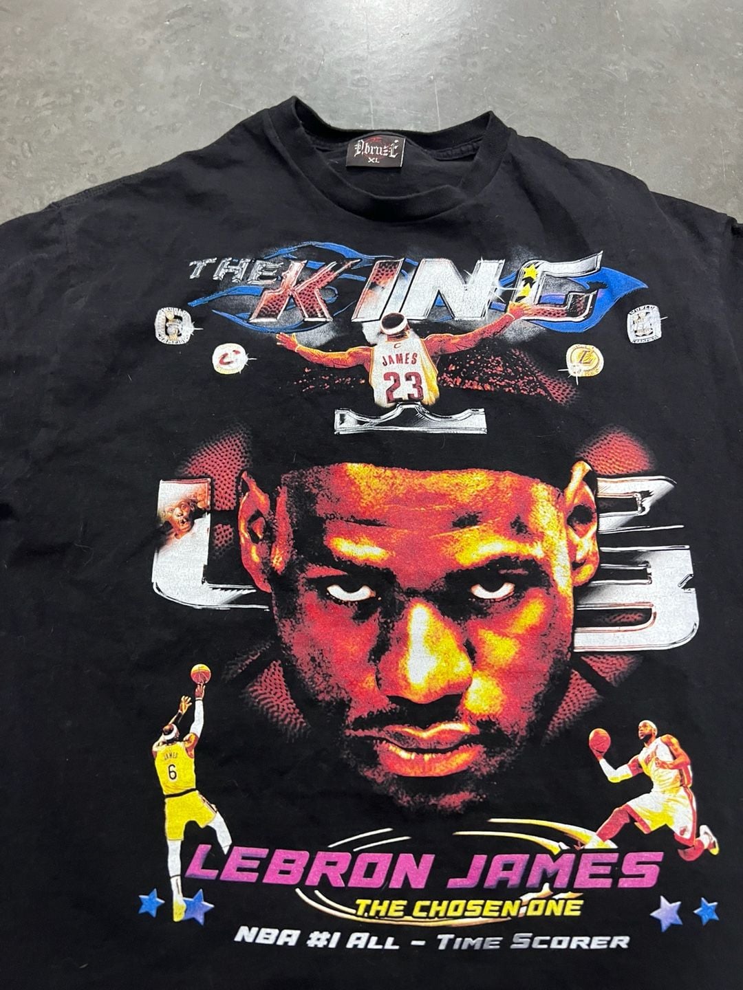 Obruz LeBron James The King T-Shirt Size XL Black 2