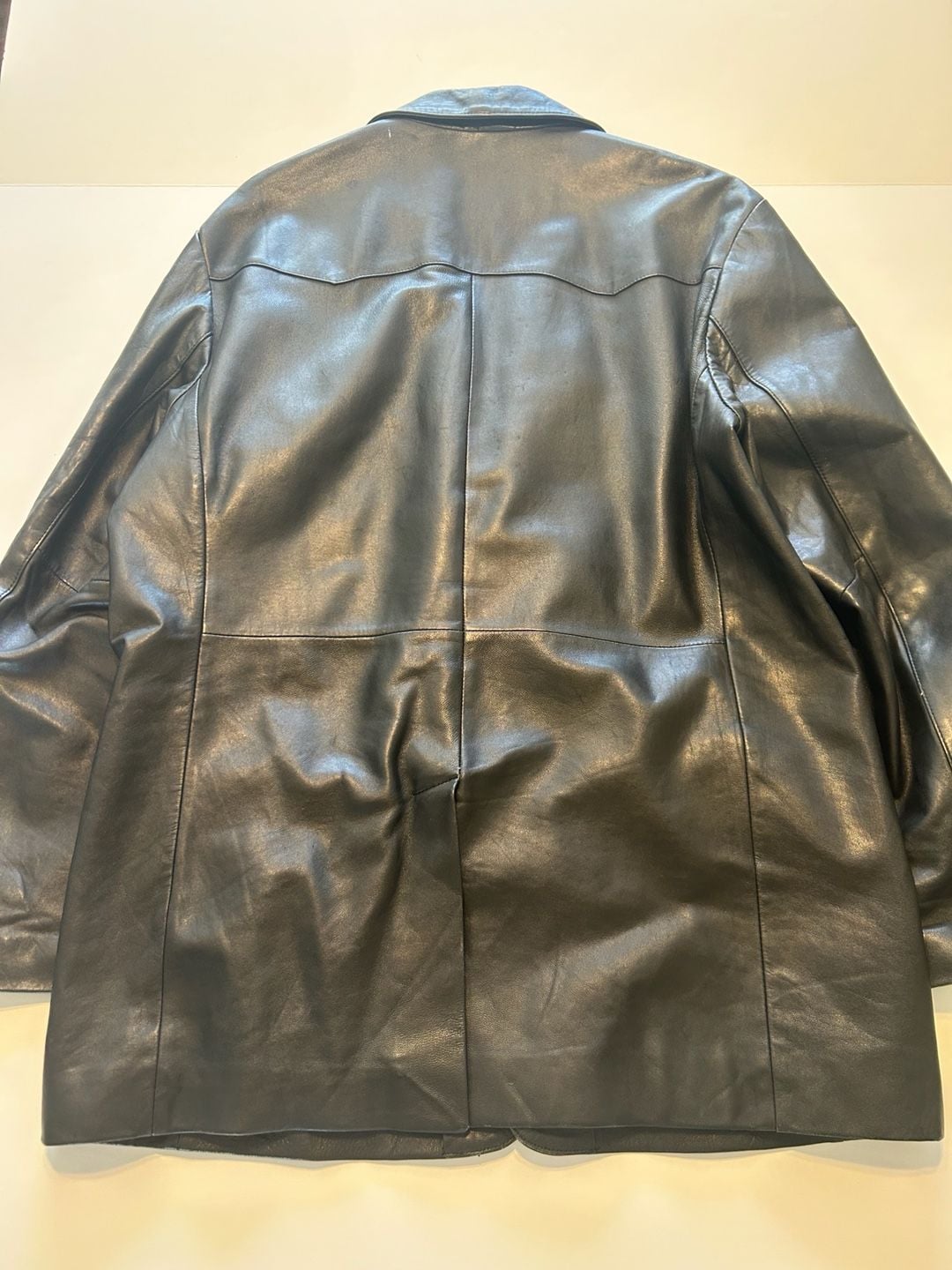 Espinozas Leather Blazer Size XL Black 6