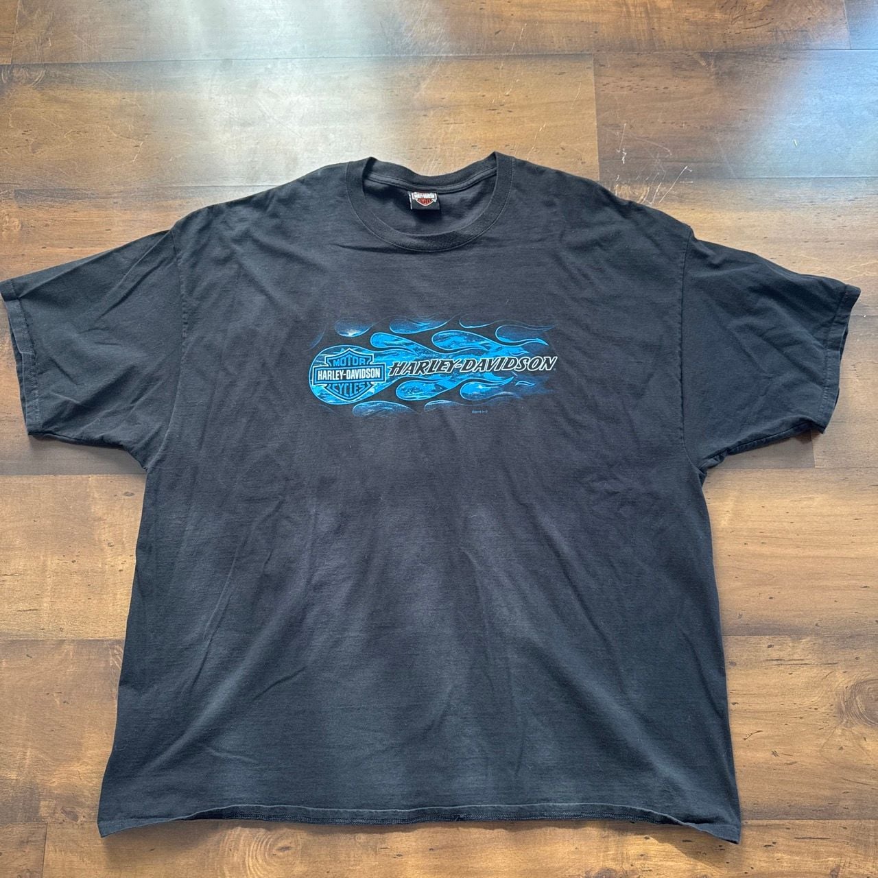 Harley Davidson Graphic T-Shirt Black Size 3XL 2