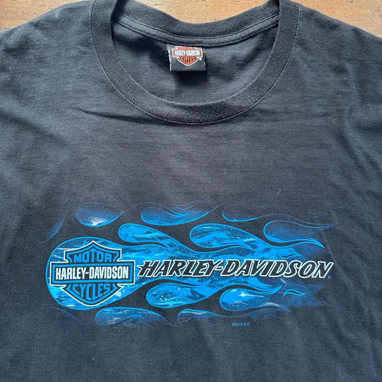 Harley Davidson Graphic T-Shirt Black Size 3XL 3