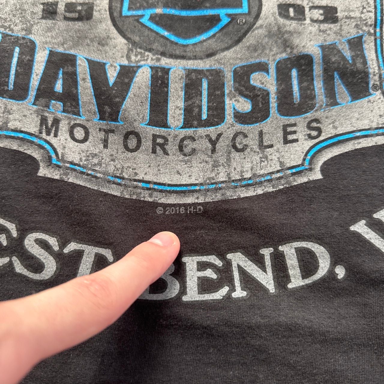 Harley Davidson Graphic T-Shirt Black Size 3XL 6