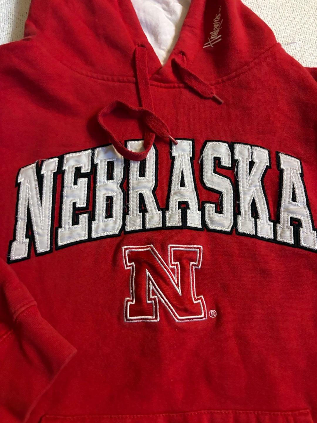 Nebraska Cornhuskers Red Hoodie Sweatshirt 3
