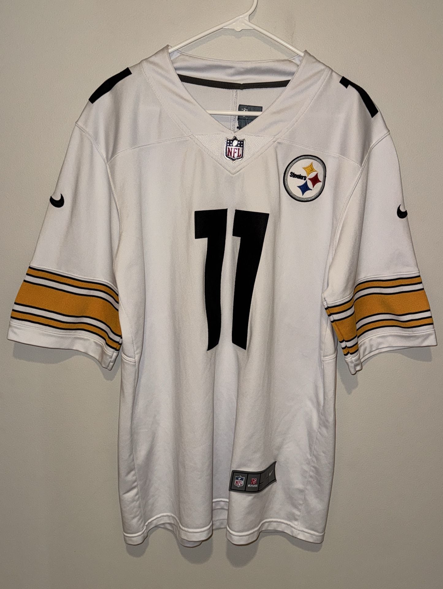 Nike Pittsburgh Steelers Chase Claypool #11 Jersey Size M White 2