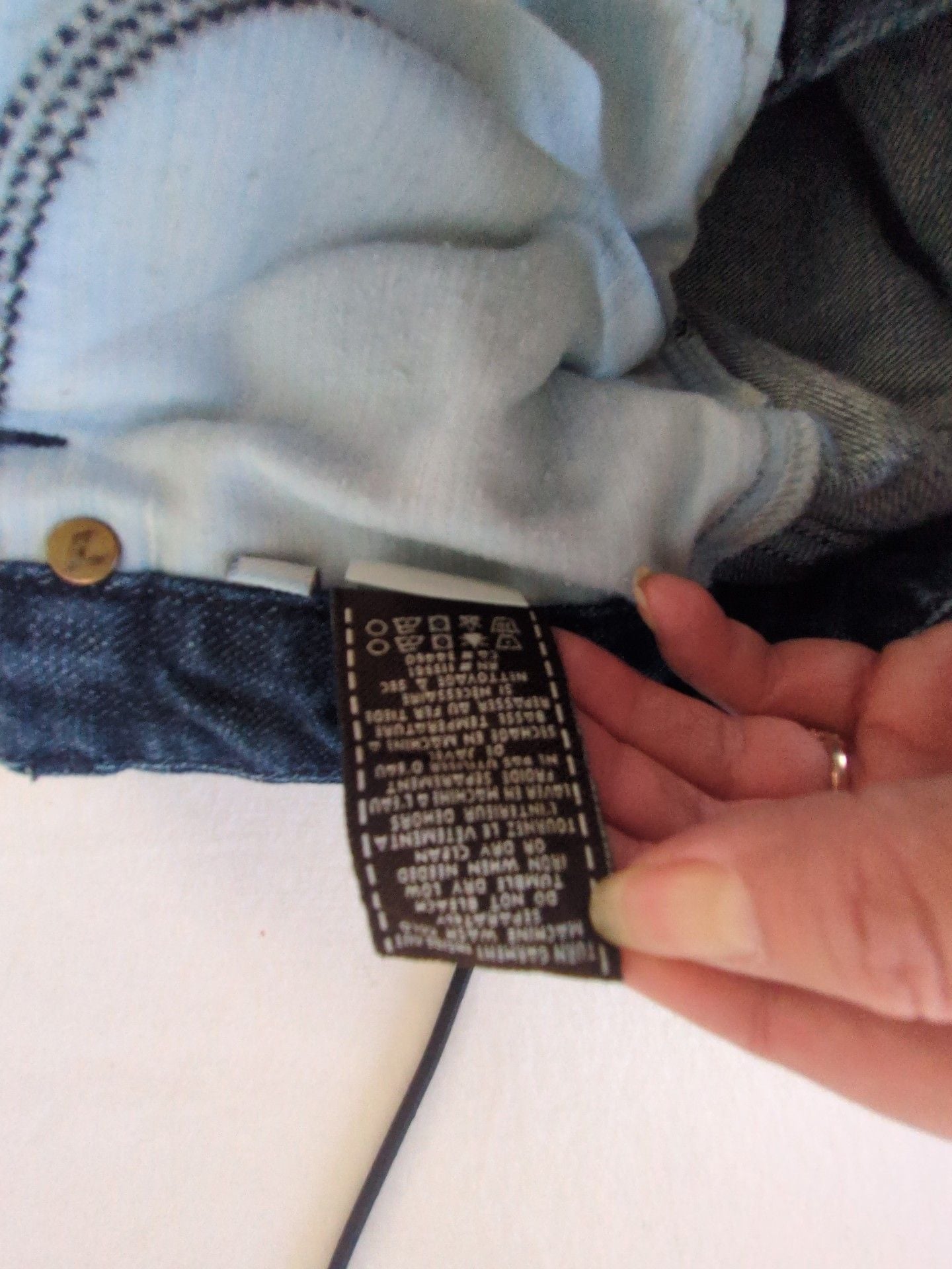 7 For All Mankind A Pocket Jeans Size 30 Dark Wash Bootcut 8